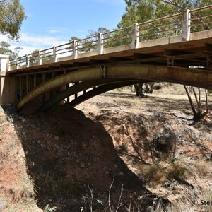 Red Banks River Light Bridge & Cairn