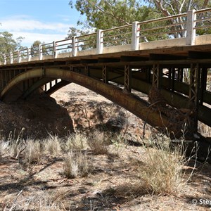 Red Banks River Light Bridge & Cairn