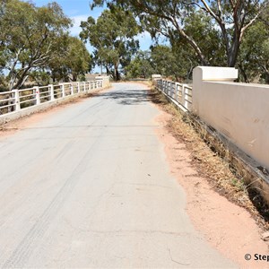 Red Banks River Light Bridge & Cairn