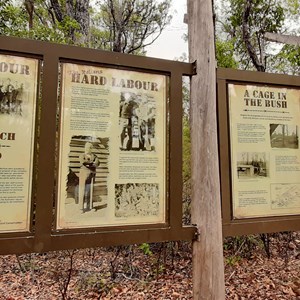 Entrance signboards