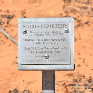 Naidia Roadside Cemetery Marker