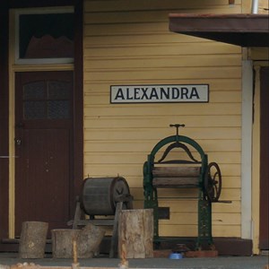 Station sign