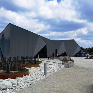 The visitor information centre at Cradle Mountain