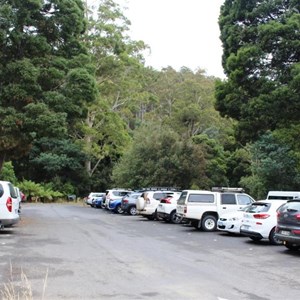 Parking at the visitor centre