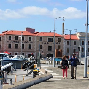 Historic buildings at Constitution Dock