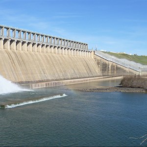 The dam