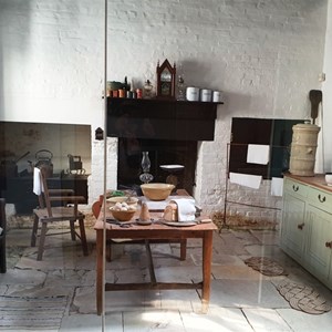 The kitchen of the commandants house