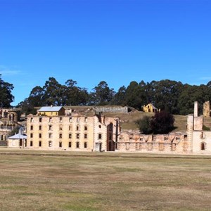 The penitentiary ruins