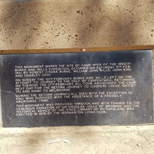 Bourke & Wills Camp 119