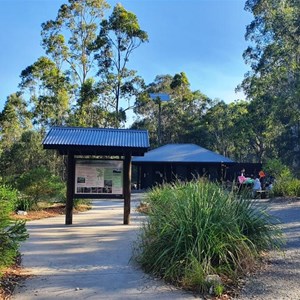 Entrance sign and facilities