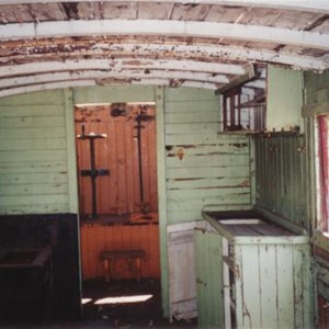 Interior of a wagon