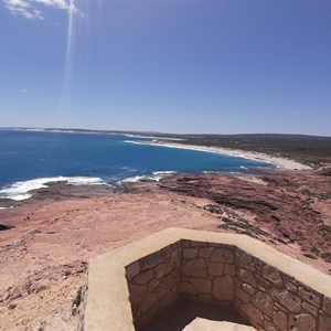 View from the top of Red Bluff