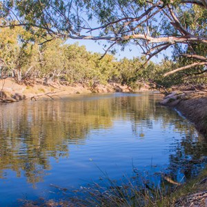 Downstream from main camp area at Ellies Pool