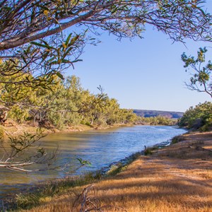 Bulli Pool about 1km further upstream from campsite early October