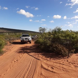 Access track into Goonerburralarger