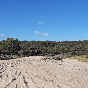 Dry river bed