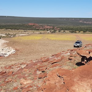 View over Larry's Soak from the Stonewall