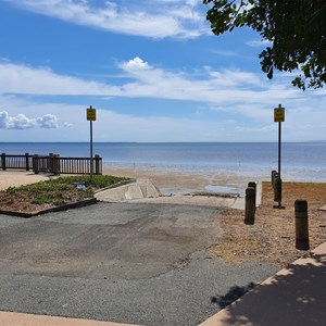 View from top of ramp