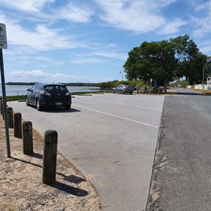 Trailer parking area