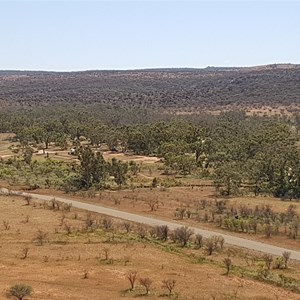 View over the campground from the Western Ridge Walk