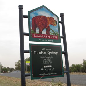 Town sign