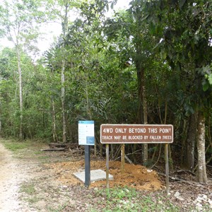 Winifred Beach track