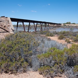 Old Ghan Warriner Creek Rail Bridge (Oct 2016)