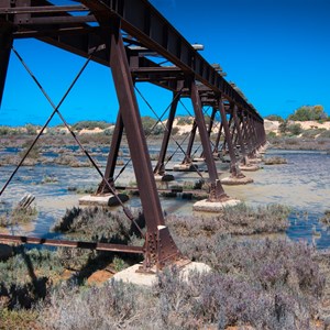 Old Ghan Warriner Creek Rail Bridge (Oct 2016)