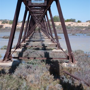 Old Ghan Warriner Creek Rail Bridge (Oct 2016)