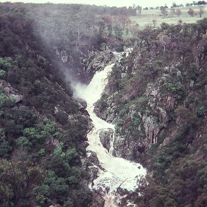 Falls in flood