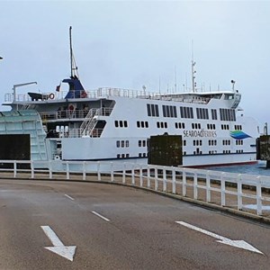 Ferry at the Sorrento Ferry Terminal