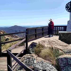 Mount Kaputar summit lookout (Oct 2022)