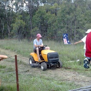 Completing the hill climb and the race.