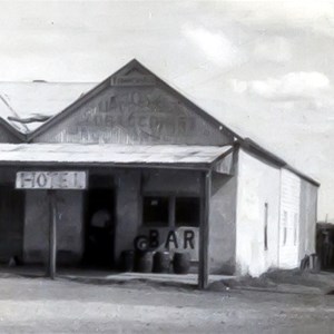 Temporary hotel during WW2 years