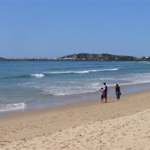 Park Beach looking south to harbour