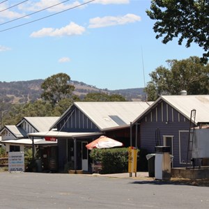 The main buildings of the village