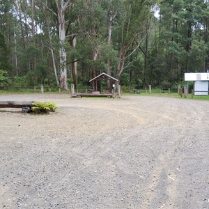 Limberlost rest area and parking