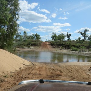 Heading west