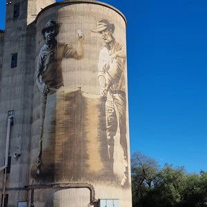 St James Silo Art