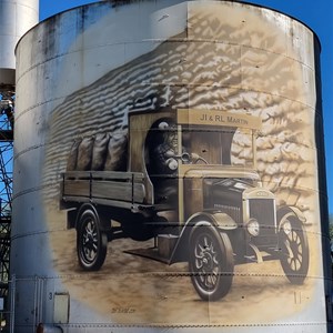 St James Silo Art