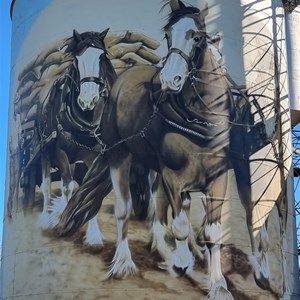 St James Silo Art