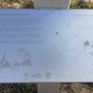 Oak Park And Gnamma Holes