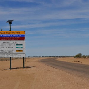 Birdsville Sign