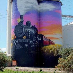 Farrell Flat Silo Art