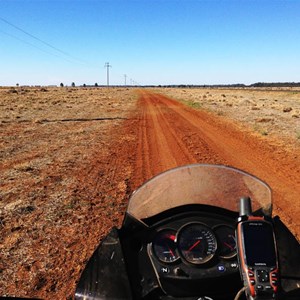 Gazetted Road via the 'back gate'