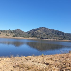 Looking at dam