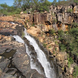 Top of falls