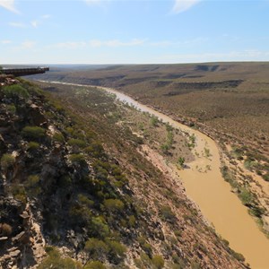 View to second skywalk