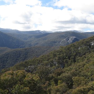 Bogong Peaks in distance