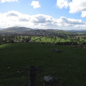 Town from lookout July 2016